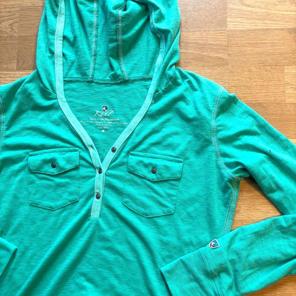 KUHL HOODIE SWEATSHIRT WOMENS MEDIUM LIGHTWEIGHT